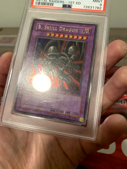 Yugioh Konami B. Skull Dragon MRD-018 1st Edition Ultra Rare NA PSA 9 - Image 4