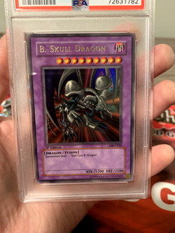 Yugioh Konami B. Skull Dragon MRD-018 1st Edition Ultra Rare NA PSA 9 - Image 5