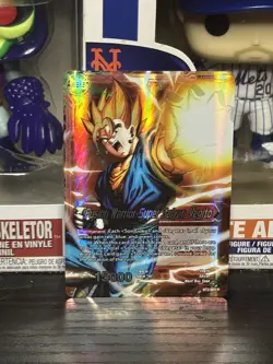 Dragon Ball Super Card Game - Fusion Warrior Super Saiyan Vegito BT2-001 Foil - Image 1