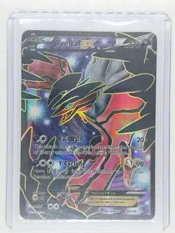 Pokemon TCG Yveltal-Ex Holo Full Art Ultra Rare Card XY 144/146 LP - Image 1