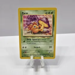 Paras Neo Revelation 47 Vintage Pokemon Card - Image 1