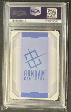 PSA10 Aerial Kai Modified LR Plus Gundam Card Game Super Parallel Trading Card - Image 2