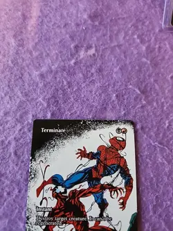 Magic The Gathering Marvel Spider-Man Terminate Boarderless Mythic Card M0040 - Image 2