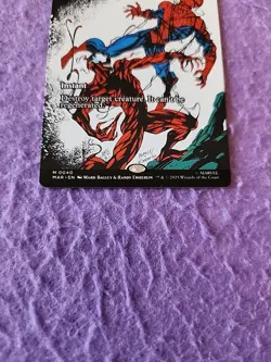 Magic The Gathering Marvel Spider-Man Terminate Boarderless Mythic Card M0040 - Image 3