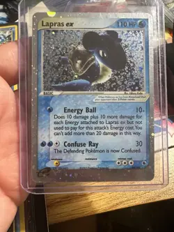 Lapras EX 99/109 Ruby and Sapphire Holo Pokemon TCG Ultra Rare Card - Image 2