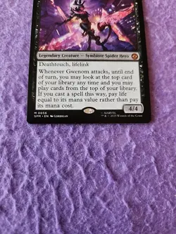 Magic The Gathering Marvel Spider-Man Gwenom, The Remorseless Mythic Card M0056 - Image 3