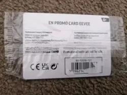 Eevee Pokemon Day Stamp Prismatic Evolutions Set TCG Card 074/131 Sealed - Image 2