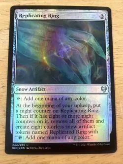 Replicating Ring #244 (Foil) (played) Kaldheim KHM Magic MTG - Image 1