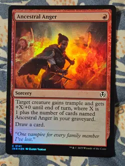 Ancestral Anger FOIL 0141 - Innistrad Remastered - MTG Magic - Image 2
