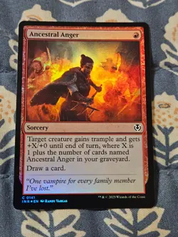 Ancestral Anger FOIL 0141 - Innistrad Remastered - MTG Magic - Image 3