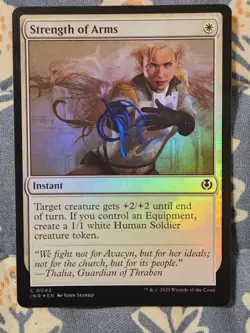 Strength of Arms FOIL 0042 - Innistrad Remastered MTG Magic - Image 3