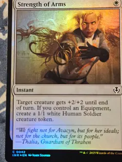 Strength of Arms FOIL 0042 - Innistrad Remastered MTG Magic - Image 5