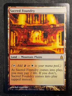 Sacred Foundry - Ravnica: City of Guilds (MTG) - Image 1