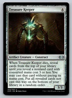 MTG Treasure Keeper 302/332 - Image 1