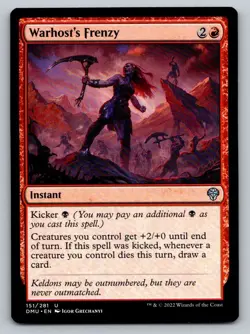 MTG Warhost's Frenzy 151/281 - Image 1