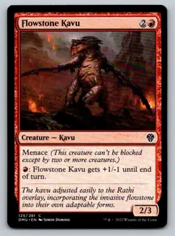 MTG Flowstone Kavu 125/281 Regular - Image 1