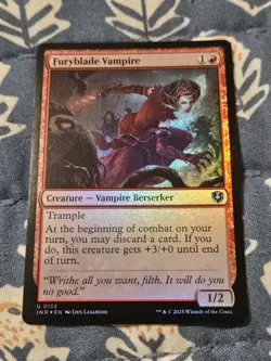 Furyblade Vampire FOIL Innistrad Remastered MTG Magic - Image 2