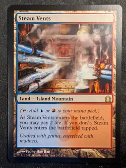 Steam Vents - Return to Ravnica (MTG) - Image 1
