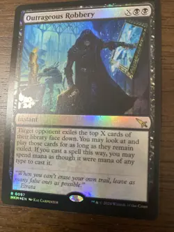 Outrageous Robbery - Foil Promo 2024 Karlov Manor | NM | MTG - Image 3