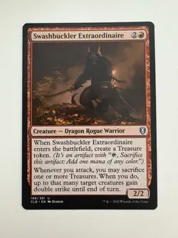 Swashbuckler Extraordinaire MTG Magic the Gathering Card NM Near Mint CLB - Image 1
