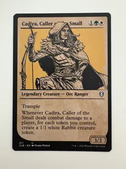 Cadira Caller of the Small Showcase MTG Magic the Gathering Card NM Mint CLB - Image 1