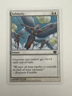 Solidarity MTG Magic the Gathering Card NM Near Mint 8ED - Image 1