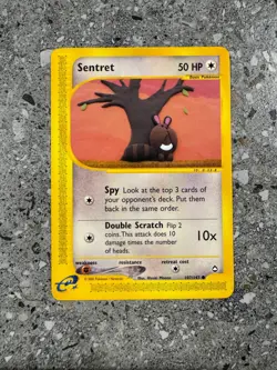 Pokemon TCG Cards Sentret 107/147 Aquapolis LP - Image 1