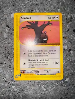 Pokemon TCG Cards Sentret 107/147 Aquapolis LP - Image 3