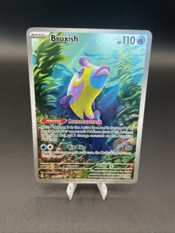 Bruxish 2024 Pokemon SV Surging Sparks SSP EN #200/191 Full Art - Image 1