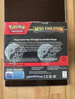 Pokemon TCG 1x Mega Evolution Enhanced Booster Box - New & Sealed In Hand - Image 2