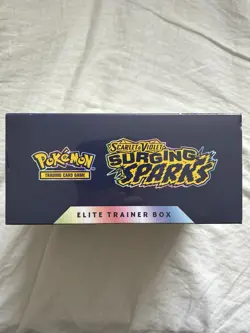 MINT Condition Pokemon Surging Sparks Elite Trainer Box Etb Scarlet & Violet - Image 5