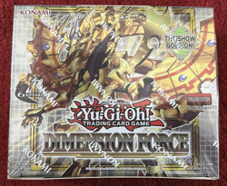 YuGiOh Dimension Force 1st Edition Booster Box (24 Packs) DIFO - Image 1