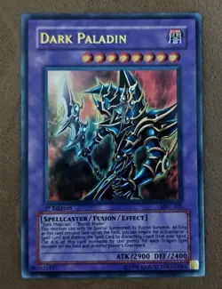 2004 Dark Paladin MFC-105 1st Edition Ultra Rare YuGiOh Card Asia English Holo - Image 1