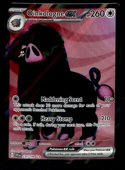 Oinkologne EX Full Art Rare Scarlet & Violet Base 234/198, NM Pokemon Card - Image 1