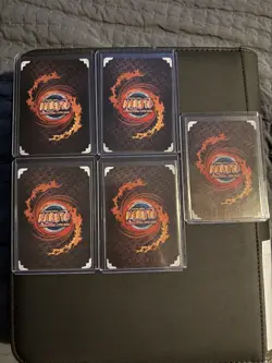 Natuto CCG Rare Card lot (Chibi,Promo,Super) (5 Cards) - Image 2