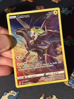 Pokemon Cards Zekrom TG05/TG30 Full Art Secret Rare Brilliant Stars - (NM) #2 - Image 2