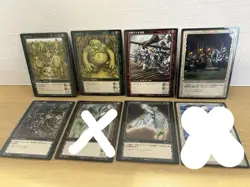 Berserk Tcg 1St Edition 6 Types Of Error Cards - Image 1