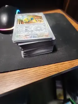 Stack of Temporal Forces Reverse Holo Pokemon Cards Bulk Lot - Image 1