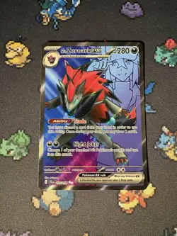 Pokemon Cards N’s Zoroark ex 175/159 Secret Rare Journey Together - (NM) - Image 1