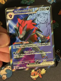 Pokemon Cards N’s Zoroark ex 175/159 Secret Rare Journey Together - (NM) - Image 2