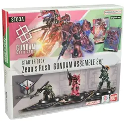 Gundam Card Game: Gundam Assemble - Zeon's Rush Starter Set (ST03A) - Image 1