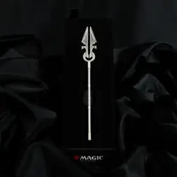 Magic: The Gathering .999 Silver Plated Avacyn's Moonsilver Spear Mini Replica - Image 4