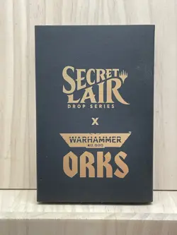 Magic the Gathering MTG Secret Lair X Warhammer 40,000 Orks Foil Edition - Image 1