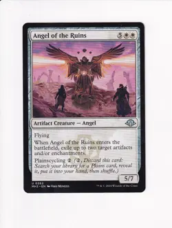MAGIC THE GATHERING MTG MODERN HORIZONS III MH3 ANGEL OF THE RUINS - Image 1
