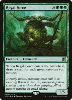 Regal Force HP #22 Duel Decks: Elves vs. Inventors MTG - Image 1