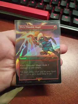 Vivi's Thunder Magic #1871 | Near Mint FOIL | Secret Lair Drop Magic MTG - Image 1