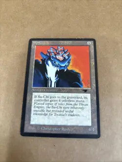 Magic The Gathering MTG Su Chi Antiquities 1994 LP Excellent Ungraded - Image 1