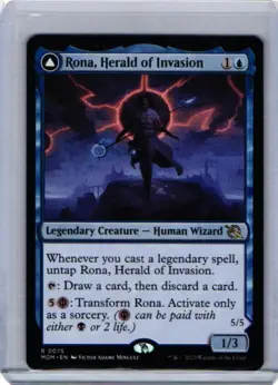 Rona Herald of Invasion Tolarian Obliterator March the Machine MoM Magic 75 NM - Image 1