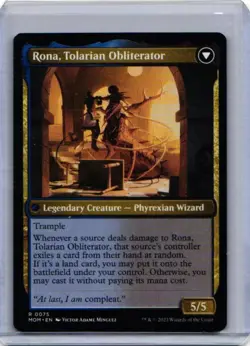 Rona Herald of Invasion Tolarian Obliterator March the Machine MoM Magic 75 NM - Image 2