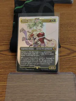 Terra, Herald of Hope (Borderless) Commander: Final Fantasy Foil - Image 1